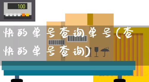 快的单号查询单号(查快的单号查询)_https://www.senxinmaoyi.com_快递查询_第1张