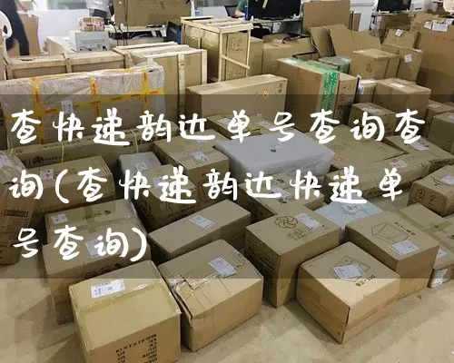 查快递韵达单号查询查询(查快递韵达快递单号查询)_https://www.senxinmaoyi.com_物流单号_第1张