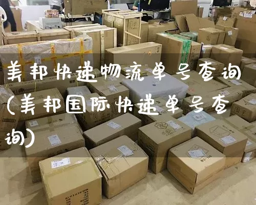美邦快递物流单号查询(美邦国际快递单号查询)_https://www.senxinmaoyi.com_物流查询_第1张