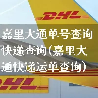 嘉里大通单号查询快递查询(嘉里大通快递运单查询)_https://www.senxinmaoyi.com_物流单号_第1张