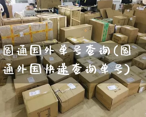 圆通国外单号查询(圆通外国快递查询单号)_https://www.senxinmaoyi.com_物流单号_第1张
