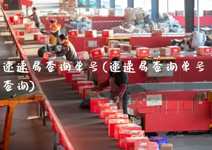 速递易查询单号(速递易查询单号查询)_https://www.senxinmaoyi.com_物流查询_第1张