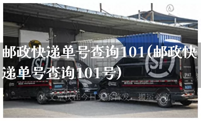 邮政快递单号查询101(邮政快递单号查询101号)_https://www.senxinmaoyi.com_物流单号_第1张