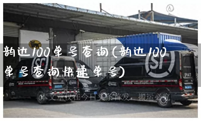 韵达100单号查询(韵达100单号查询快递单号)_https://www.senxinmaoyi.com_物流查询_第1张