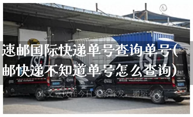 速邮国际快递单号查询单号(邮快递不知道单号怎么查询)_https://www.senxinmaoyi.com_快递查询_第1张