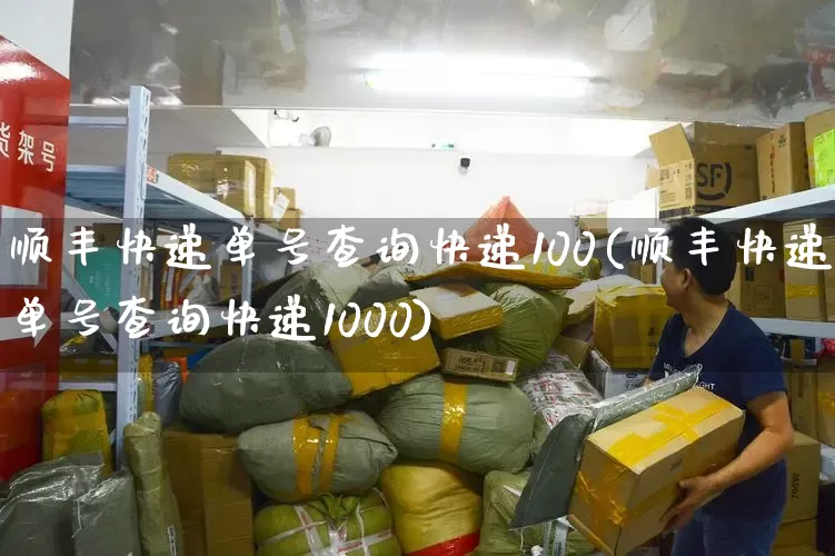 顺丰快递单号查询快递100(顺丰快递单号查询快递1000)_https://www.senxinmaoyi.com_物流查询_第1张