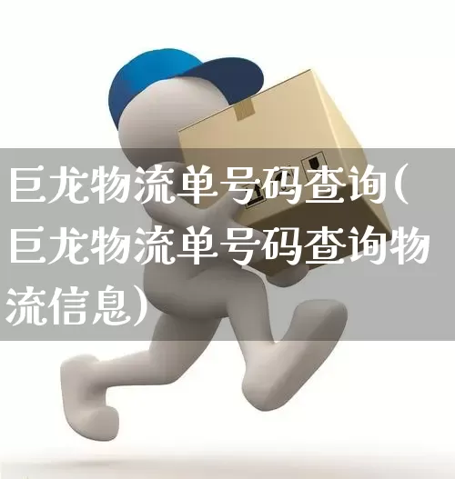 巨龙物流单号码查询(巨龙物流单号码查询物流信息)_https://www.senxinmaoyi.com_邮政编码_第1张