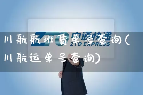 川航航班货单号查询(川航运单号查询)_https://www.senxinmaoyi.com_物流查询_第1张