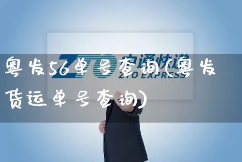 粤发56单号查询(粤发货运单号查询)_https://www.senxinmaoyi.com_物流单号_第1张