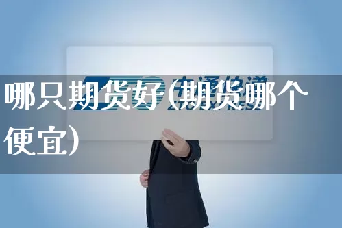 哪只期货好(期货哪个便宜)_https://www.senxinmaoyi.com_物流单号_第1张