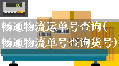 畅通物流运单号查询(畅通物流单号查询货号)_https://www.senxinmaoyi.com_物流单号_第1张