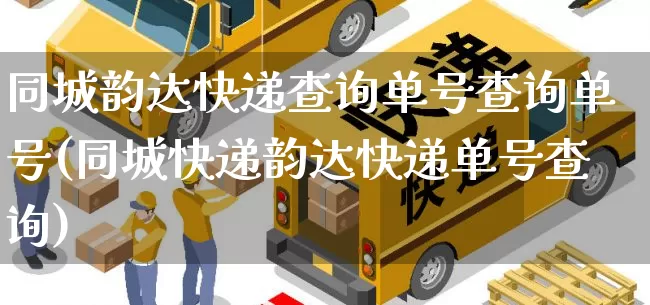 同城韵达快递查询单号查询单号(同城快递韵达快递单号查询)_https://www.senxinmaoyi.com_物流查询_第1张