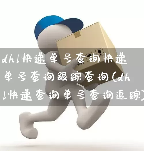 dhl快递单号查询快递单号查询跟踪查询(dhl快递查询单号查询追踪)_https://www.senxinmaoyi.com_快递查询_第1张