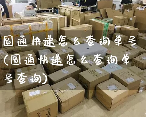 圆通快递怎么查询单号(圆通快递怎么查询单号查询)_https://www.senxinmaoyi.com_物流查询_第1张