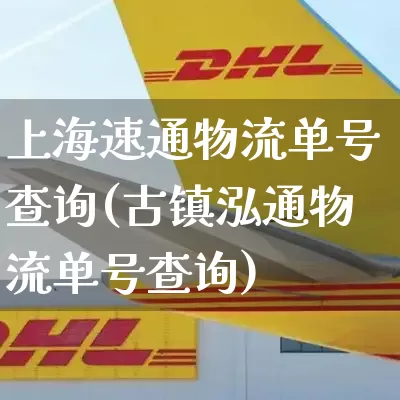 上海速通物流单号查询(古镇泓通物流单号查询)_https://www.senxinmaoyi.com_物流查询_第1张