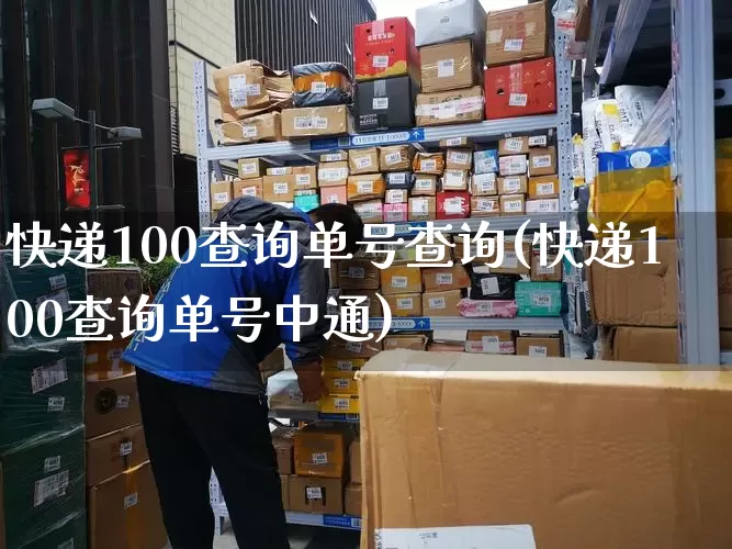 快递100查询单号查询(快递100查询单号中通)_https://www.senxinmaoyi.com_物流单号_第1张