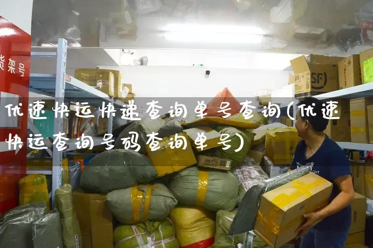 优速快运快递查询单号查询(优速快运查询号码查询单号)_https://www.senxinmaoyi.com_物流单号_第1张