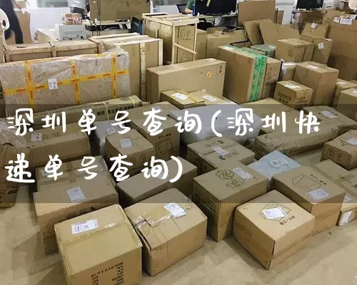 深圳单号查询(深圳快递单号查询)_https://www.senxinmaoyi.com_快递查询_第1张