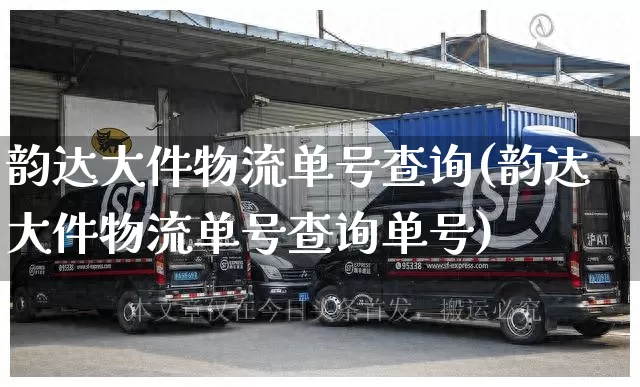 韵达大件物流单号查询(韵达大件物流单号查询单号)_https://www.senxinmaoyi.com_物流单号_第1张