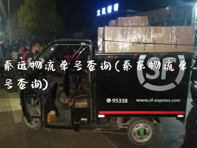 秦远物流单号查询(秦东物流单号查询)_https://www.senxinmaoyi.com_邮政编码_第1张
