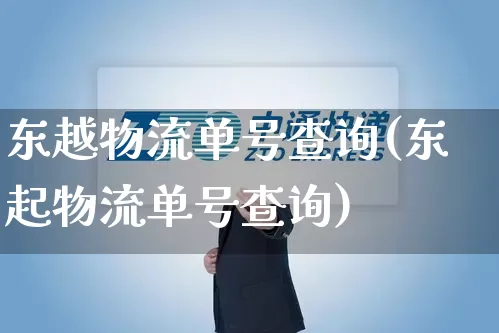 东越物流单号查询(东起物流单号查询)_https://www.senxinmaoyi.com_邮政编码_第1张