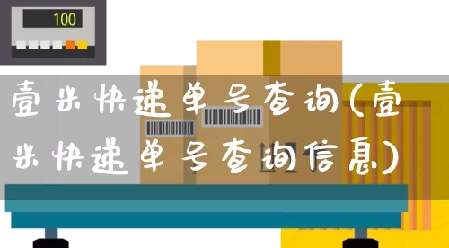 壹米快递单号查询(壹米快递单号查询信息)_https://www.senxinmaoyi.com_物流单号_第1张