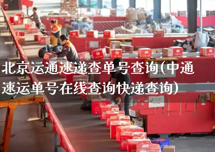 北京运通速递查单号查询(中通速运单号在线查询快递查询)_https://www.senxinmaoyi.com_邮政编码_第1张