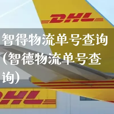 智得物流单号查询(智德物流单号查询)_https://www.senxinmaoyi.com_物流单号_第1张