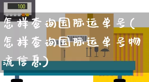 怎样查询国际运单号(怎样查询国际运单号物流信息)_https://www.senxinmaoyi.com_邮政编码_第1张