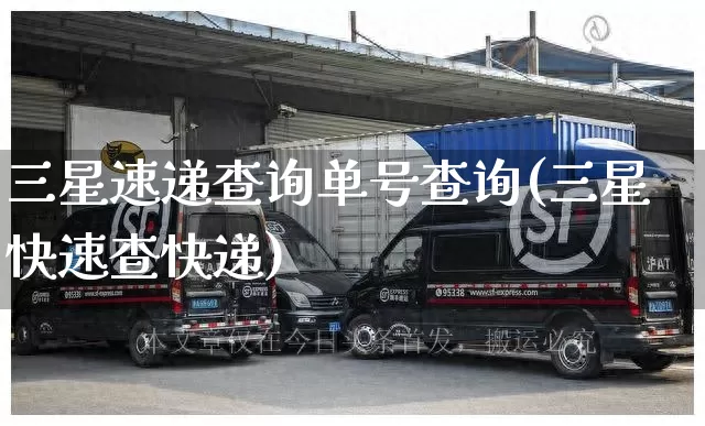 三星速递查询单号查询(三星快速查快递)_https://www.senxinmaoyi.com_物流单号_第1张