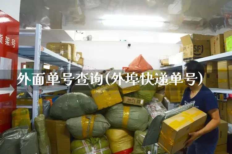 外面单号查询(外埠快递单号)_https://www.senxinmaoyi.com_物流查询_第1张