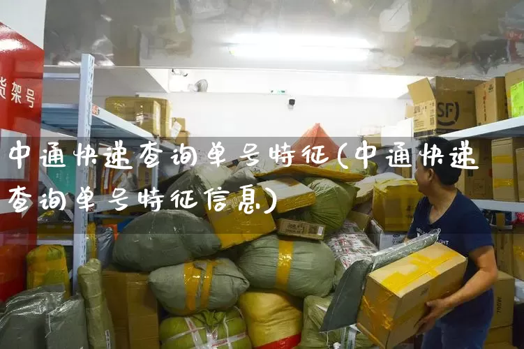 中通快递查询单号特征(中通快递查询单号特征信息)_https://www.senxinmaoyi.com_邮政编码_第1张