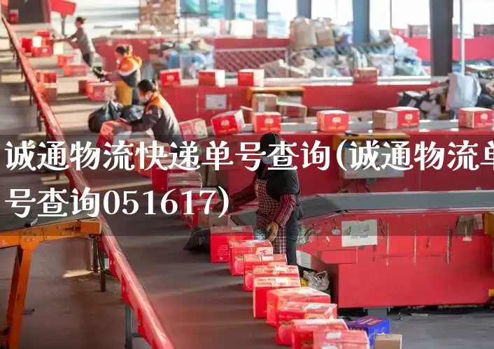 诚通物流快递单号查询(诚通物流单号查询051617)_https://www.senxinmaoyi.com_物流单号_第1张