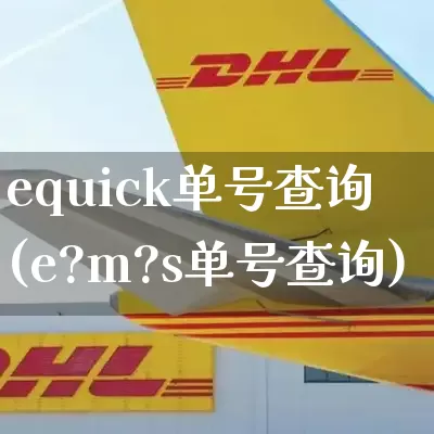 equick单号查询(e?m?s单号查询)_https://www.senxinmaoyi.com_快递查询_第1张