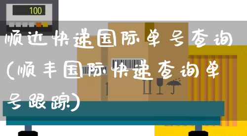 顺达快递国际单号查询(顺丰国际快递查询单号跟踪)_https://www.senxinmaoyi.com_物流单号_第1张