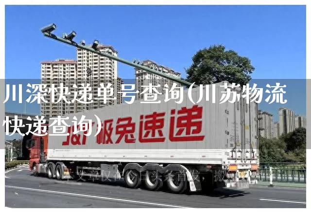 川深快递单号查询(川苏物流快递查询)_https://www.senxinmaoyi.com_物流单号_第1张