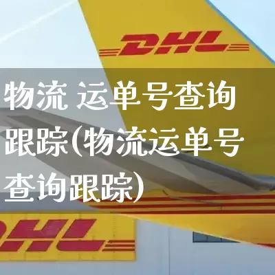 物流 运单号查询跟踪(物流运单号查询跟踪)_https://www.senxinmaoyi.com_物流单号_第1张
