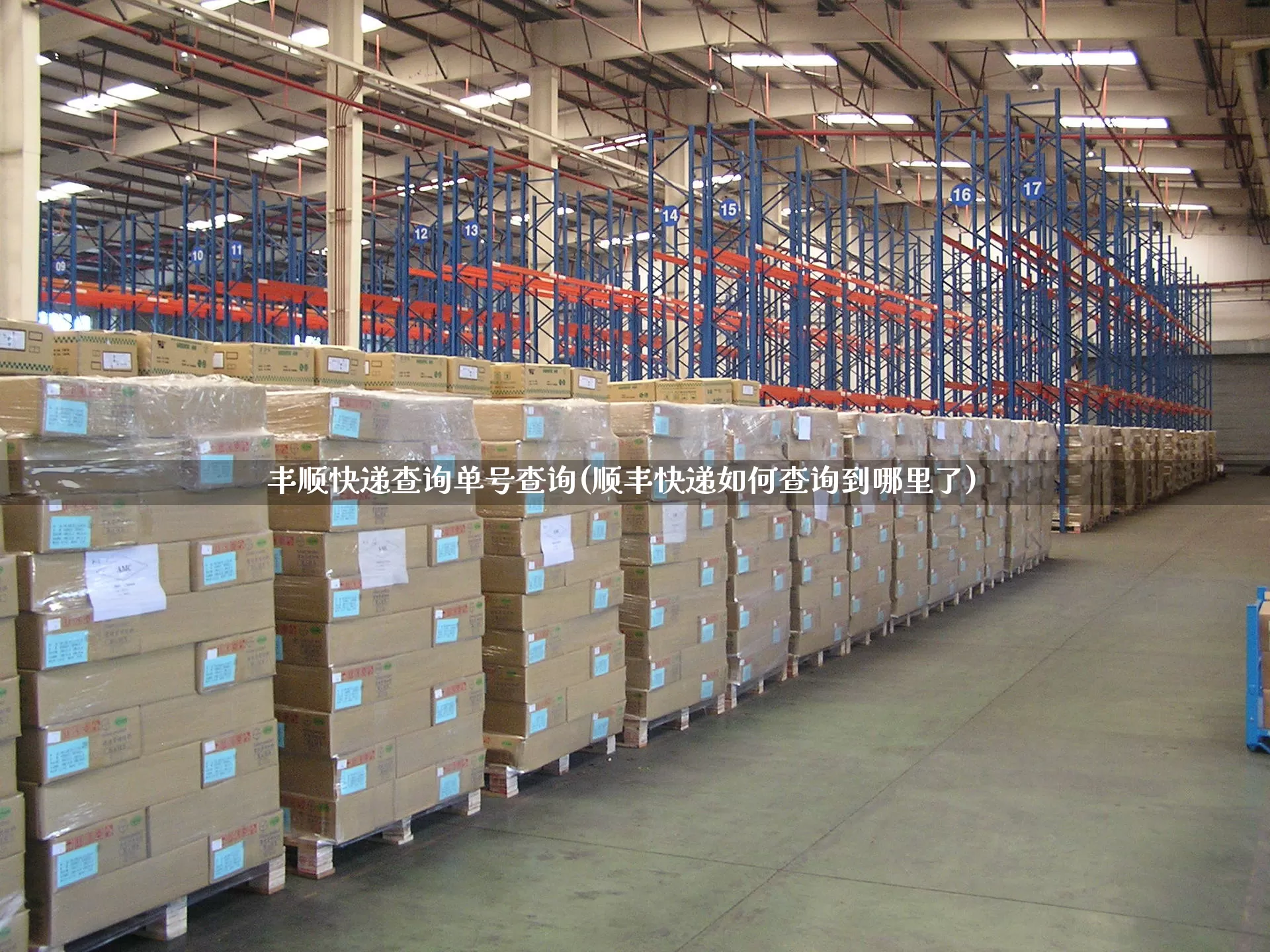 丰顺快递查询单号查询(顺丰快递如何查询到哪里了)_https://www.senxinmaoyi.com_物流查询_第1张