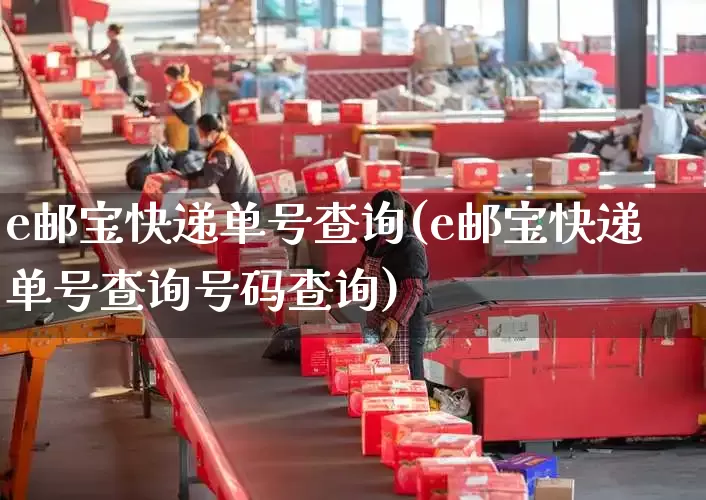 e邮宝快递单号查询(e邮宝快递单号查询号码查询)_https://www.senxinmaoyi.com_物流单号_第1张