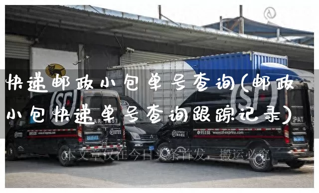 快递邮政小包单号查询(邮政小包快递单号查询跟踪记录)_https://www.senxinmaoyi.com_邮政编码_第1张