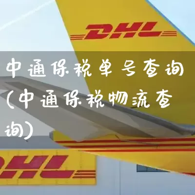 中通保税单号查询(中通保税物流查询)_https://www.senxinmaoyi.com_快递查询_第1张