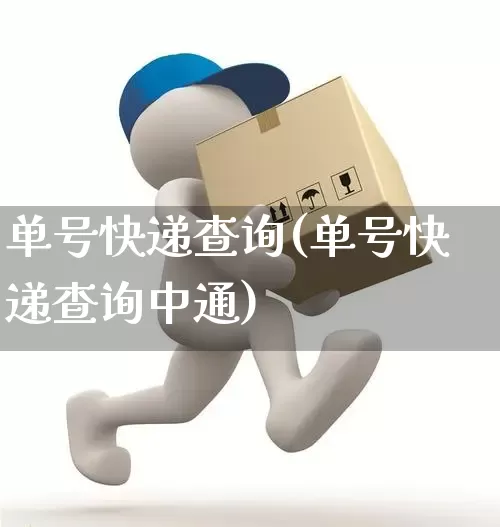 单号快递查询(单号快递查询中通)_https://www.senxinmaoyi.com_物流单号_第1张
