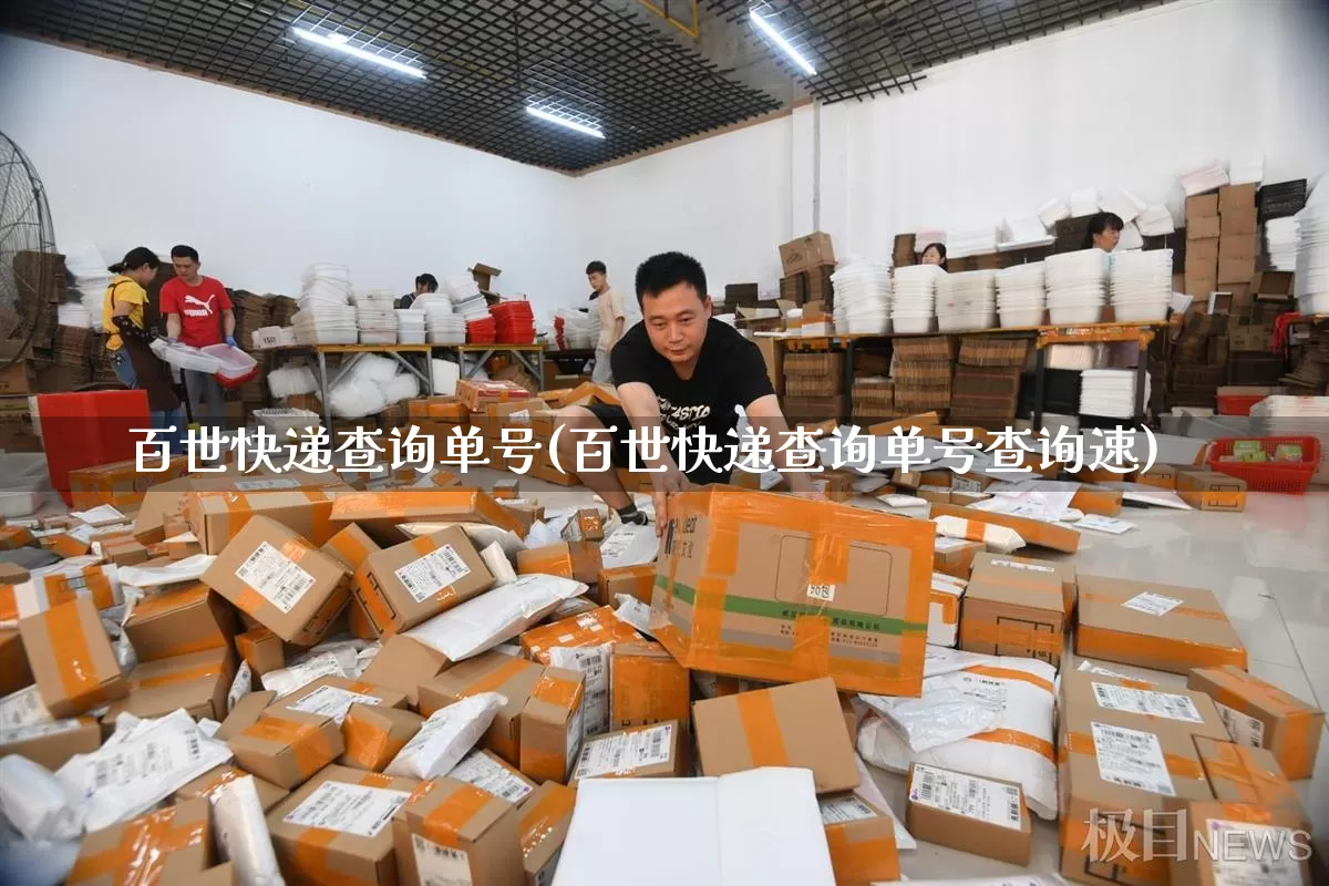 百世快递查询单号(百世快递查询单号查询速)_https://www.senxinmaoyi.com_物流单号_第1张