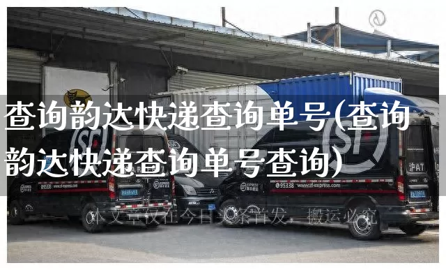 查询韵达快递查询单号(查询韵达快递查询单号查询)_https://www.senxinmaoyi.com_物流查询_第1张