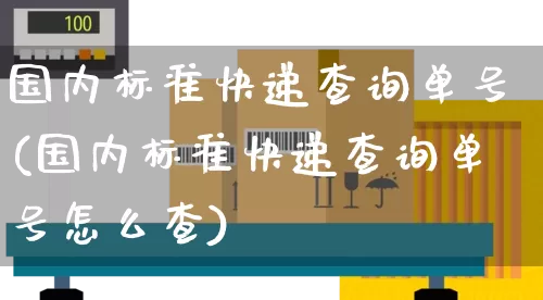国内标准快递查询单号(国内标准快递查询单号怎么查)_https://www.senxinmaoyi.com_物流查询_第1张