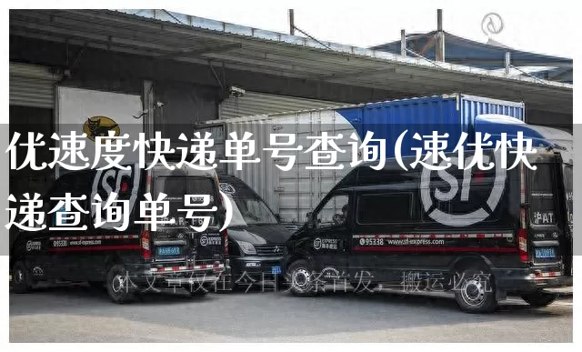 优速度快递单号查询(速优快递查询单号)_https://www.senxinmaoyi.com_物流单号_第1张