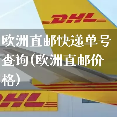 欧洲直邮快递单号查询(欧洲直邮价格)_https://www.senxinmaoyi.com_物流单号_第1张