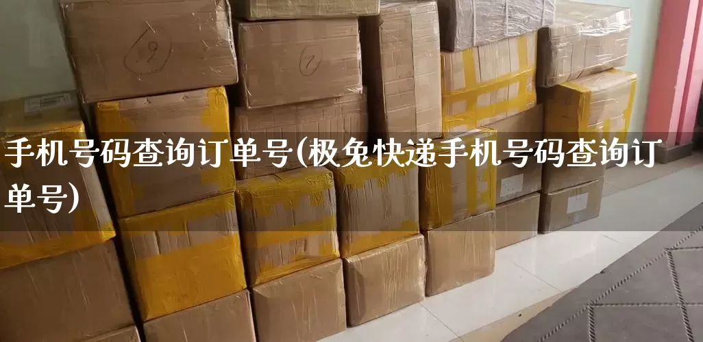 手机号码查询订单号(极兔快递手机号码查询订单号)_https://www.senxinmaoyi.com_邮政编码_第1张