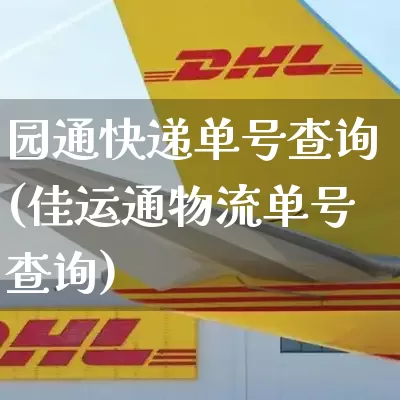 园通快递单号查询(佳运通物流单号查询)_https://www.senxinmaoyi.com_快递查询_第1张