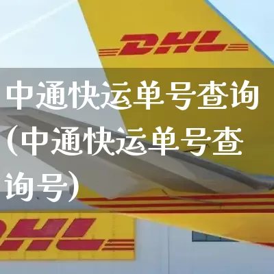 中通快运单号查询(中通快运单号查询号)_https://www.senxinmaoyi.com_物流单号_第1张